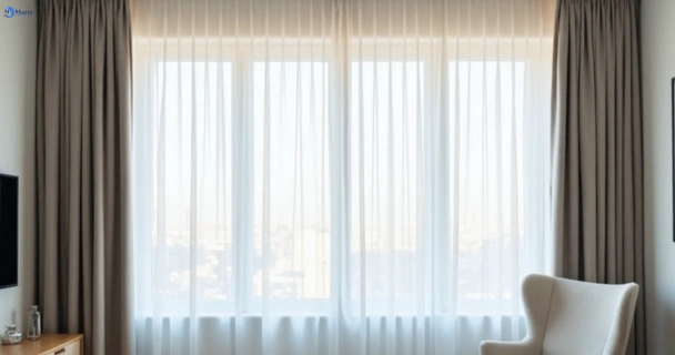 Restored vibrant drapes in springfield-vic QLD after Matty Curtain Cleaning
