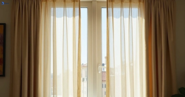 Dull dusty drapes in springfield-vic before professional cleaning